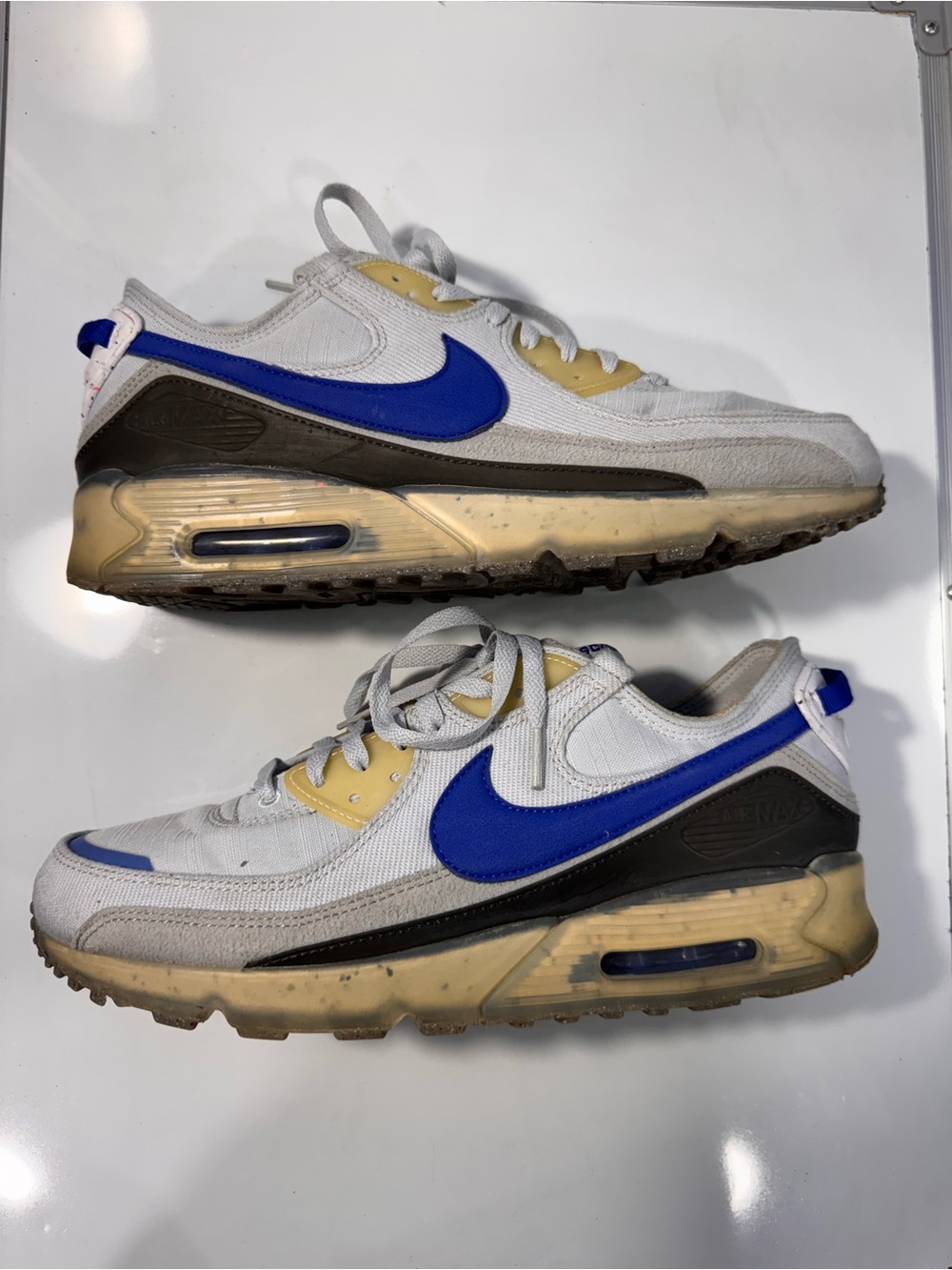 Nike Air Max 90 Terrascape "Pure Platinum Hyper Royal"